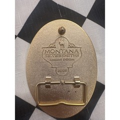 Montana Silversmiths Pendleton Whisky Let&rsquo;er Buck 2026 belt Buckle Limited