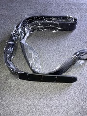 Mens Genuine Faux Leather Belt With Classic Silver Buckle Brown Black
