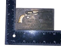 Colt Men’s Belt Buckle America’s Pioneer Heritage Colt Army 44 Cal