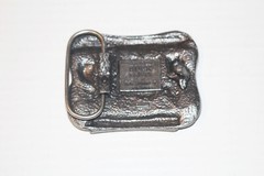 Vintage Buck Knife Belt Buckle – Four Generations of Knife Makers Smoky Mountain