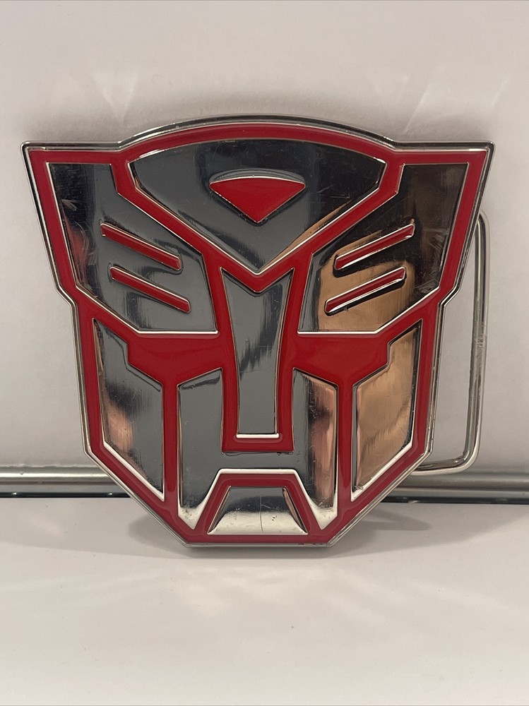 2010 TRANSFORMERS METAL COLLECTIBLE BELT BUCKLE HASBRO