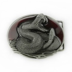 Cobra Snake Belt Buckle Western Cowboy Buckle for Men & Women Fit 1.5in Belts