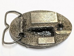Oil And Gas Halliburton Services Belt Buckle 1916 Oil Pumper Flying H Roughneck