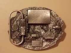 1986 Siskiyou #Y-55 Alaska Grizzly Belt Buckle