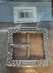 Vintage Tandy Celtic Center Bar Belt Buckle 1 1/2&Prime; (7876-05)
