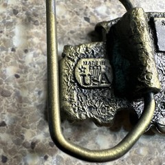 Train Engine Locomotive Belt Buckle The Great American Buckle Co Chicago 1981