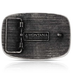 Montana Silversmiths Officially Licensed Whiskey Bent Western Belt Buckle