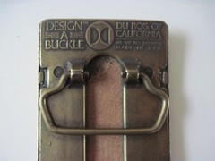 RARE Vintage KAWASAKI Belt Buckle by Design-A-Buckle, 3-1/4&Prime; x 2&Prime;, USA, NEW