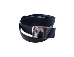 yushengtong Men&rsquo;s Ratchet Mirror Automatic Belt buckle without belt, Silver-1