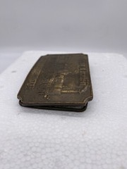 Vintage Brass Durango–Silverton Belt Buckle Denver & Rio Grande Railroad USA