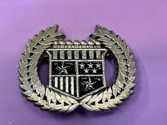 Vintage Cadillac Olive Branch Logo Cutout Belt Buckle By Mobtown 2002