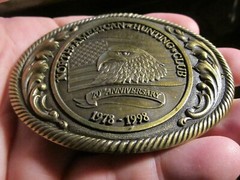 1998 NORTH AMERICAN HUNTING CLUB BELT BUCKLE – BBA44