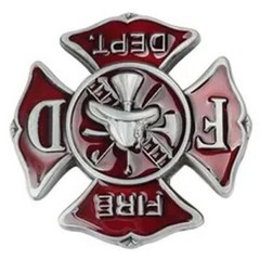 Firefighter Truck Buckle – Fire Trucks Men Buckles Brigade Belt DIY Accessories