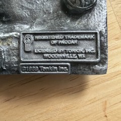 Belt Buckle Kenworth Truck 9×7.5cm Suit Belt Width 4cm