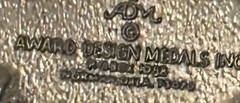 Vintage Metal Belt Buckle, Brass, Initial S, Letter S, Nice Western Style Design