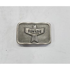 Hawkeye Eagle Belt Buckle Vintage Metal Western Cowboy
