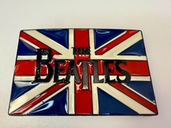 The Beatles Abbey Road Radio Show 1965 Album Union Jack Uk Flag Belt Buckle