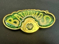 Battletoads June 2017 Loot Crate Gaming Exclusive Nes Gold Tone Belt Buckle