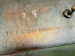 Nintendo 2011 NES Video Game Controller Used Video Game System Belt Buckle