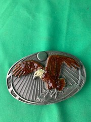 BUCKLES OF AMERICA Masterpiece Collection « Eagle w/sun bkgrnd » BA-143