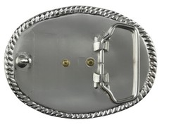 Western Cowboy Bright Gold American Eagle Belt Buckle fits 1-1/2&Prime;(38mm) Belt