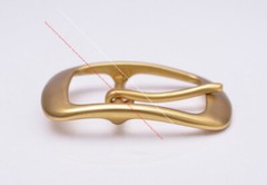 39mm HEAVY DUTY SOLID BRASS OVAL CENTER BAR BELT BUCKLE LEATHERCRAFT ACCESSORIES