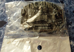 New without tag Men&rsquo;s Machinist 3D Belt Buckle Only 3.5&Prime; X 2.5&Prime; No Belt