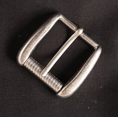 1 1/4 inch(30mm) Buckle(#160A) Roller Pin Metal Gray Color New