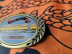 High Iron 1984 Diesel Locomotive Belt Buckle