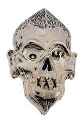 skull skeleton antiqued vintage metal mens belt buckle halloween women costume