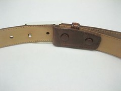 Sterling silver 925 buckle w/30 MM Genuine Alligator belt size 32 to 44 U.S.A.