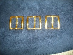 NEW LOT OF 12 GOLD COLOR REGULAR BUCKLE FOR 1 1/4 IN WIDE BELT
