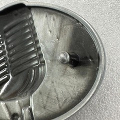 Microphone Sound Wave Belt Buckle Retro Music Rockabilly Metal