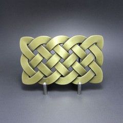 Bronze Plated Celtic Keltic Knot Western Metal Fashion Belt Buckle
