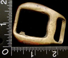 LL12152 UNIQUE VINTAGE **HIPPIE STYLE** CUT-OUT BRASSTONE BELT BUCKLE