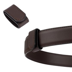 TACNEX Genuine Leather Belt Keeper 1 3/8&Prime; – 1 1/2&Prime; Wide Men&rsquo;s 1 pcs, Brown