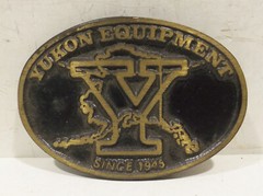 DynaBuckle Since 1945 Solid Brass Belt Buckle – Provo Utah 45 mm