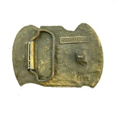 1978 Evil Knievel Harley Davidson Motorcycle #1 Metal Belt Buckle InStyle