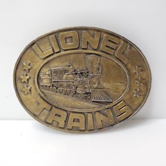 Vintage 1978 Lionel Trains Belt Buckle USA