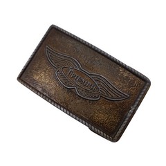 Vintage Triumph Motorcycles Crest Belt Buckle