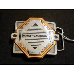 Vintage 93 Harley Davidson The Western Spirit Belt Buckle Pewter Southwestern