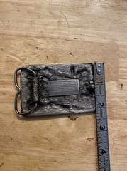 AAtrex Vintage Belt Buckle Seed Corn Farm Rodeo Farmer Collector Patina Rancher