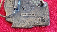 Beer Drinkers Get More Head Belt Buckle Vintage 1980 Great American Buckle Co