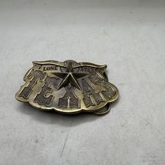 1980 LONE STAR Belt Buckle Texas USA SN 141 Vintage