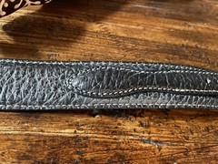 western pawn James Reid style Sterling Silver Belt Buckle 1-3/8”-.75-32-35”nu🦬✅