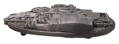 Vtg C&J Pewter Belt Buckle CJ 1050 Steam Train Locomotive Railroad 1986 USA