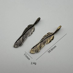 Feather Jewelry Pendants,Bag Zipper Puller,Feather Zipper Puller lot