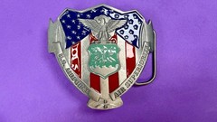 United States Air Force Superiority Eagle Great American Products Belt Buckle