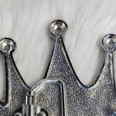 Royal Crown Bling Silver Metal BELT BUCKLE NEW Gift Fashion Costume