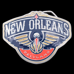 New Orleans Pelicans NBA Basketball Team Belt Buckle (New Old Stock)